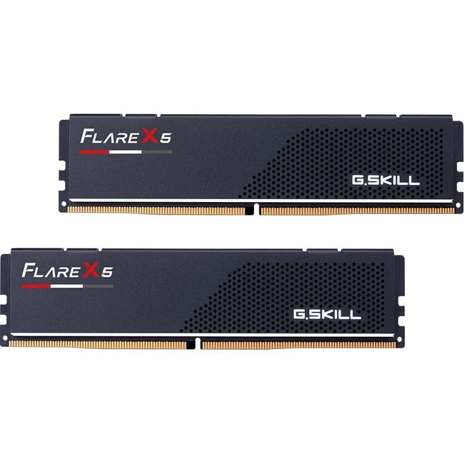G.SKILL Flare X5 RAM Module for Motherboard, Desktop PC - 32 GB (2 x 16GB) - DDR5-5600/PC5-44800 DDR5 SDRAM - 5600 MHz - CL32 - 1.25 V - Retail G.SKILL Flare X5 RAM Module for Motherboard, Desktop PC - 32 GB (2 x 16GB) - DDR5-5600/PC5-44800 DDR5 SDRAM - 5600 MHz - CL32 - 1.25 V - Retail